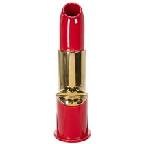 Artikel Deko Vase Lippenstift Design für Kunstblumen mit langem Stiel 38cm