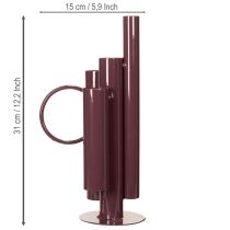 Artikel Vase Schlank Modern für elegante Tischdekoration exklusive Dekovase auffälliges Design 31cm