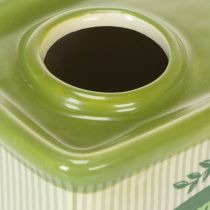 Artikel Olivenöl Vase Keramik Ideal für Küchendeko und mediterranen Tisch 18cm