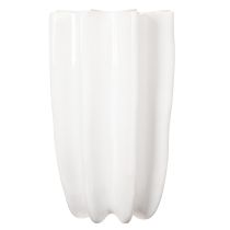 Artikel Vase geriffelt Hohe Dekovase für Trockenblumen 24cm