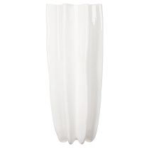 Artikel Blumenvase geriffelt Moderne Dekovase 38cm