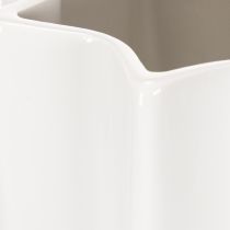 Artikel Blumenvase geriffelt Moderne Dekovase 38cm
