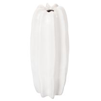 Artikel Vase geriffelt Moderne Keramikvase für Trockenblumen 40cm