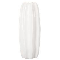 Artikel Vase geriffelt Moderne Keramikvase für Trockenblumen 40cm