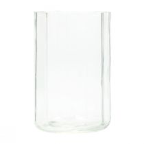 Artikel Kerzenhalter Glas Windlicht Klar Ø9,5cm H15cm 6St