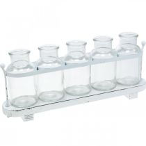 12 Acryl-Apothekergläser Mit Deckel – 3 Größen, Transparent, Für Watte, Q-Tips & Mehr