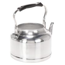Artikel Vintage Deko Kanne Teekanne Blumenübertopf Metall Zinkoptik Ø19cm H15cm
