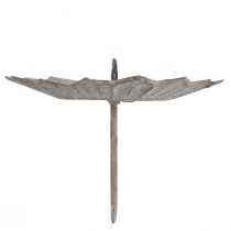 Artikel Vintage Kerzenhalter Grau zum Stecken Ø11cm H8,5cm 4St