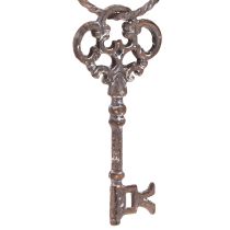 Artikel Vintage Schlüssel Deko Schlüsselbund Rost Metall H20,5cm