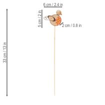 Artikel Holz Vogel Gartenstecker für die kreative Gestaltung im Frühling und Sommer 33cm 16 St