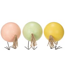 Artikel Dekorative Küken Figuren als fröhlicher Blickfang für Frühlings und Osterzeit 12cm 3St