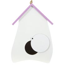 Artikel Vogelhaus Frühlingshafte Blumenmuster Deko für Balkon oder Wohnung 21cm