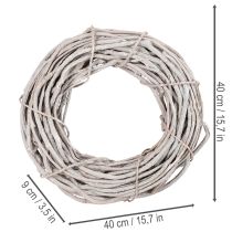 Artikel Weidenkranz Deko Kranz aus geweißten Zweigen 40cm