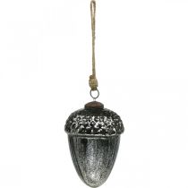 Artikel Vintage Weihnachtsbaumschmuck Eichel Glas Weihnachtsanhänger H14cm Ø10cm 2St