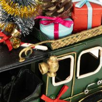 Artikel Weihnachtsdeko Auto Weihnachtsauto Vintage Grün 15×7×16cm