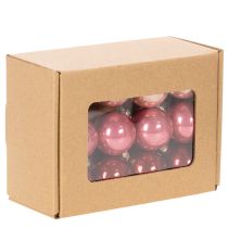 Artikel Weihnachtskugel Glas Dekoration glänzend 3cm 22St