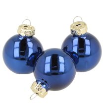 Artikel Mini Weihnachtskugel Set Glas Dekoration für Tannenzweige 3cm 22St