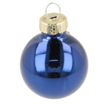 Artikel Mini Weihnachtskugel Set Glas Dekoration für Tannenzweige 3cm 22St