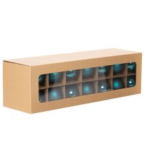 Artikel Weihnachtskugel matt und glänzend Festliche Christbaumkugel 6cm 24St
