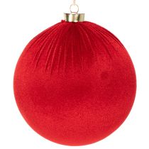 Artikel Weihnachtskugel Rot Groß zum Aufhängen 15cm 3St