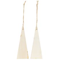 Artikel Holzwichtel Dekoanhänger für festliche Weihnachtsdekoration