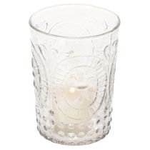 Artikel Windlicht Glas Kerzenglas Teelichthalter Glas Ø7,5cm H10cm