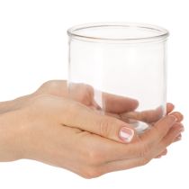 Artikel Glaszylinder Vase transparent vielseitig einsetzbar 10cm 3St