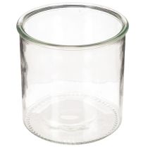 Artikel Glas Windlicht rund klares Glas vielseitig einsetzbar 12cm 2St