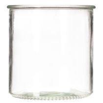 Artikel Glas Windlicht rund klares Glas vielseitig einsetzbar 12cm 2St