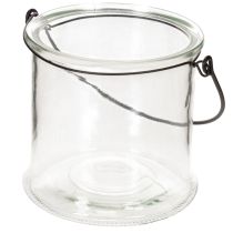 Artikel Windlicht Glas zum Hängen Ø12cm H12,5cm 2St