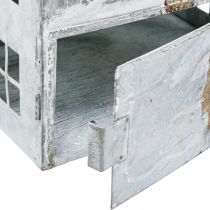 Artikel Lichthaus Teelichthalter Metall Teelichthaus H26cm