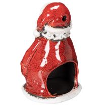 Artikel Nikolaus Dekofigur als Teelichthalter mit Sternen Tischdekoration 15cm