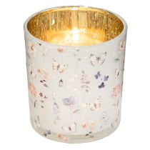 Artikel Deko Windlicht Glasmotiv Schmetterlingsdesign für stilvolle Wohnakzente 8cm 4St