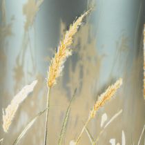 Artikel Elegantes Deko Windlicht mit Gräsermotiv für gemütliche Wohnakzente 12,5cm 2St.