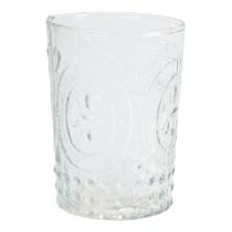 Artikel Windlicht Glas Kerzenglas Teelichthalter Glas Ø7,5cm H10cm