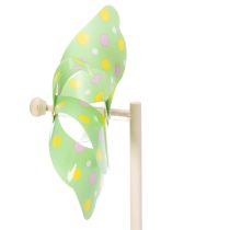 Artikel Garten Windrad Dekoration zum Aufstellen im Blumenbeet 47cm 3St