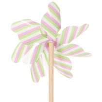 Artikel Windrad Gartenstecker Attraktive Dekoration für Terrasse Garten und Balkon 47cm 3St