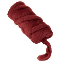Artikel Wolllunte Dekowolle Dunkelrot 10m Wollband für Floristik & Basteln