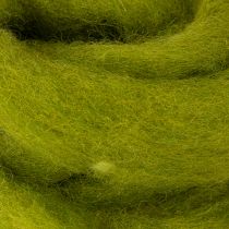 Artikel Wolllunte Weiche Filzwolle für dekorative Gestaltungen und saisonale Arrangements 2m Grün