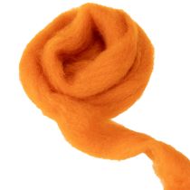 Artikel Wolllunte Filzwolle Orange 2m zum Basteln, Binden und Dekorieren