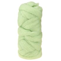Artikel Wollschnur Filzschnur Wolllunte Hellgrün Ø4–5cm 10m