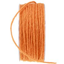 Artikel Wollschnur Orange 3mm 100m