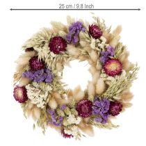 Artikel Trockenblumenkranz Festliche Tischdekoration für besondere Anlässe und Saison 25cm