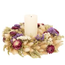 Artikel Trockenblumenkranz Festliche Tischdekoration für besondere Anlässe und Saison 25cm