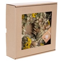 Artikel Trockenblumenkranz Natürliche Dekoration für Tisch, Wohnzimmer und Flur 25cm