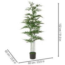 Artikel Künstlicher Bambusbaum grün 132 cm Zimmerpflanze
