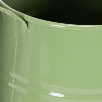 Artikel Zimmergießkanne Vintage Metall Mintgrün 1,7L Deko-Vase Retro Design H23cm
