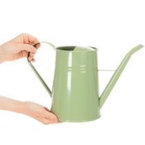 Artikel Zimmergießkanne Vintage Metall Mintgrün 1,7L Deko-Vase Retro Design H23cm