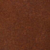 Artikel Rost Kugel dekoratives Element für rustikale Gartengestaltung 14cm 2St