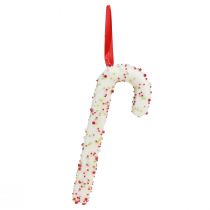 Artikel Zuckerstangen Deko Weihnachten Hängend Weiß Bunt 20cm 6er Set